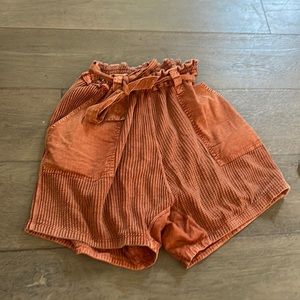 Free People High Rise Shorts